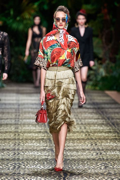 dolce gabbana runway 2020